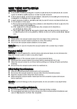 Preview for 3 page of BonsenKitchen 130W Operation Instructions Manual