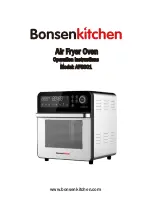 Preview for 1 page of BonsenKitchen AF8901 Operation Instructions Manual