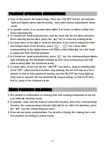 Preview for 11 page of BonsenKitchen AF8901 Operation Instructions Manual