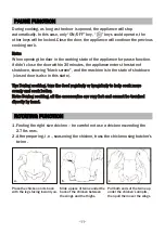 Preview for 13 page of BonsenKitchen AF8901 Operation Instructions Manual