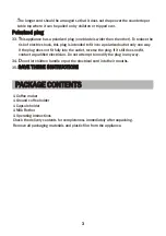 Preview for 5 page of BonsenKitchen CM8002 Operation Instructions Manual