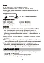 Preview for 12 page of BonsenKitchen CM8002 Operation Instructions Manual