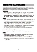 Preview for 13 page of BonsenKitchen CM8002 Operation Instructions Manual