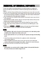 Preview for 14 page of BonsenKitchen CM8002 Operation Instructions Manual