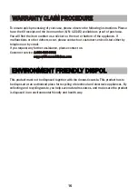 Preview for 18 page of BonsenKitchen CM8002 Operation Instructions Manual