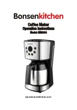 Предварительный просмотр 1 страницы BonsenKitchen CM8004 Operation Instructions Manual