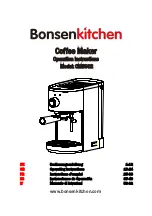 BonsenKitchen CM8902 Operation Instructions Manual предпросмотр