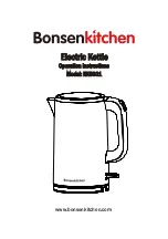 BonsenKitchen EK8901 Operation Instructions Manual preview