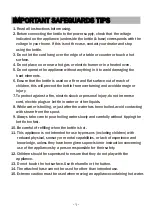 Preview for 3 page of BonsenKitchen EK8901 Operation Instructions Manual