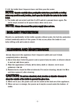 Preview for 7 page of BonsenKitchen EK8901 Operation Instructions Manual