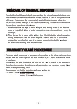 Preview for 8 page of BonsenKitchen EK8901 Operation Instructions Manual