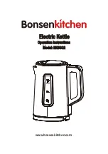 BonsenKitchen EK8902 Operation Instructions Manual preview