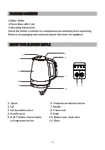 Preview for 5 page of BonsenKitchen EK8903 Operation Instructions Manual