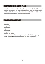 Preview for 6 page of BonsenKitchen HB8901 Operation Instructions Manual