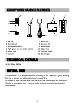 Preview for 7 page of BonsenKitchen HB8901 Operation Instructions Manual