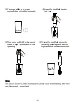 Preview for 13 page of BonsenKitchen HB8901 Operation Instructions Manual