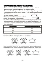 Предварительный просмотр 18 страницы BonsenKitchen IC8901 Operation Instructions Manual