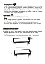 Preview for 8 page of BonsenKitchen VS3004 Operation Instructions Manual