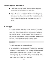 Preview for 20 page of BonsenKitchen VS3750 Instruction Manual