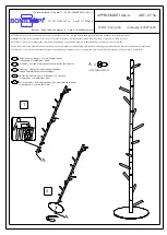 Предварительный просмотр 1 страницы Bontempi Casa APPENDIABITI ALGA 07.56 Assembly Instructions