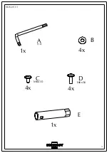 Предварительный просмотр 3 страницы Bontempi Casa ARTISTICO 07.74 Assembly Instructions