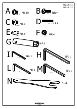 Предварительный просмотр 3 страницы Bontempi Casa BARONE 52.86 Assembly Instructions Manual