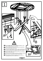 Предварительный просмотр 4 страницы Bontempi Casa BARONE 52.86 Assembly Instructions Manual