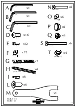 Preview for 4 page of Bontempi Casa CRUZ 01.80 Assembly Instructions Manual