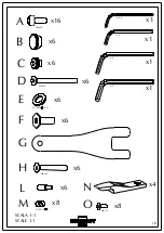 Preview for 10 page of Bontempi Casa CRUZ 01.80 Assembly Instructions Manual