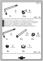 Preview for 16 page of Bontempi Casa CRUZ 01.80 Assembly Instructions Manual