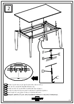 Preview for 21 page of Bontempi Casa CRUZ 01.80 Assembly Instructions Manual