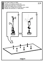 Preview for 17 page of Bontempi Casa DELTA 53.27 Assembly Instructions Manual