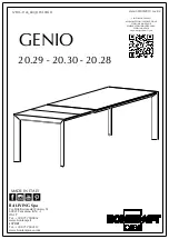 Bontempi Casa GENIO 20.28 Assembly Instructions Manual предпросмотр