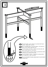 Предварительный просмотр 7 страницы Bontempi Casa GLAMOUR 52.08 Assembly Instructions Manual