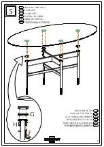 Предварительный просмотр 8 страницы Bontempi Casa GLAMOUR 52.08 Assembly Instructions Manual