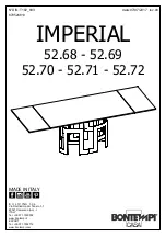 Bontempi Casa IMPERIAL 52.68 Manual предпросмотр