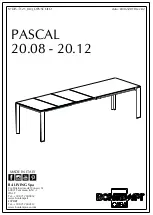 Предварительный просмотр 1 страницы Bontempi Casa PASCAL 20.08 Assembly Instructions Manual