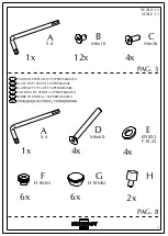 Предварительный просмотр 3 страницы Bontempi Casa PASCAL 20.08 Assembly Instructions Manual