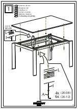 Предварительный просмотр 14 страницы Bontempi Casa PASCAL 20.08 Assembly Instructions Manual