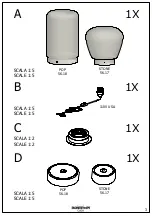 Предварительный просмотр 3 страницы Bontempi Casa POP&STONE 56.17 Manual