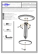 Bontempi Casa TAVOLINO ALFRED 07.37 Assembly Instructions предпросмотр