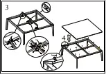 Предварительный просмотр 2 страницы Bontempi Casa VERSUS 20.51 Assembly, Use And Maintenance Instructions