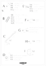 Preview for 3 page of Bontempi COSMOPOLITAN 15.25 Assembly Instructions Manual