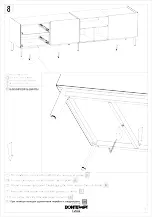 Preview for 10 page of Bontempi COSMOPOLITAN 15.25 Assembly Instructions Manual