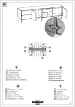 Preview for 21 page of Bontempi COSMOPOLITAN 15.25 Assembly Instructions Manual