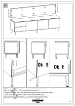 Preview for 26 page of Bontempi COSMOPOLITAN 15.25 Assembly Instructions Manual