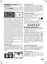 Preview for 11 page of Bontempi Genius 16 6110 Owner'S Manual