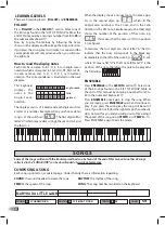 Preview for 14 page of Bontempi Genius 16 6110 Owner'S Manual