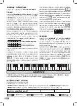 Preview for 74 page of Bontempi Genius 16 6110 Owner'S Manual