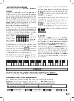 Preview for 79 page of Bontempi Genius 16 6110 Owner'S Manual